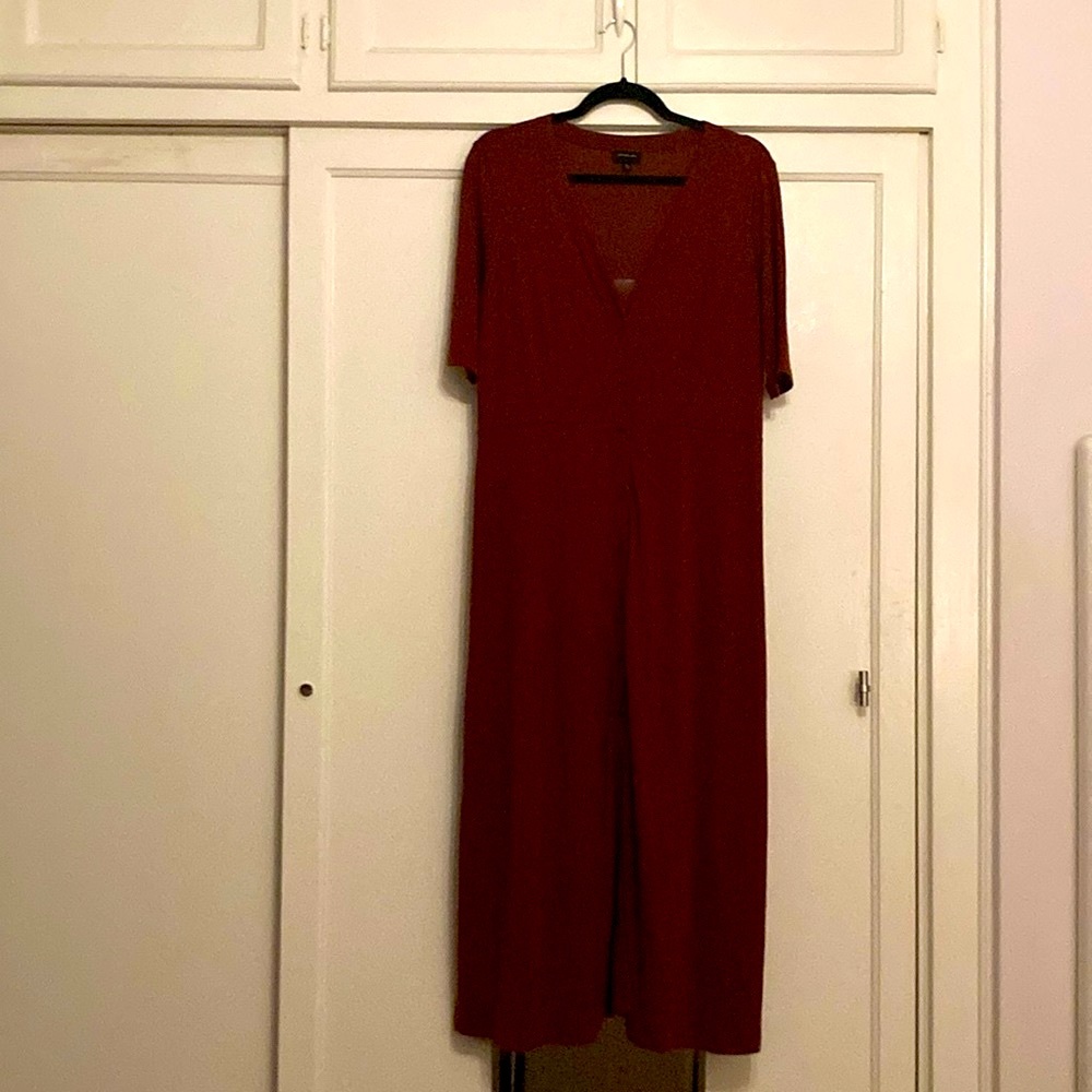 Who What Wear Burgundy Long Dress